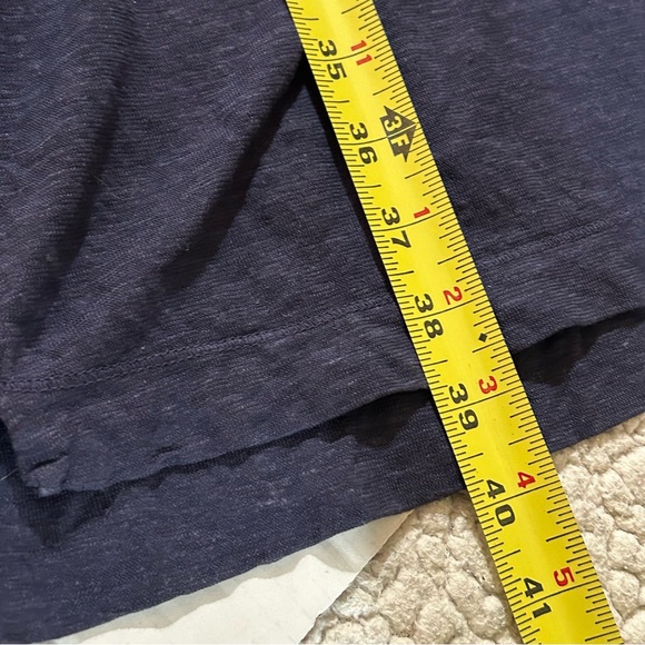 Eileen Fisher Two Dresses Midi Navy & Gray Hemp Organic Cotton Lagenlook Sz S/P - Picture 9 of 16